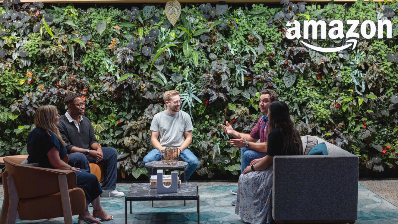 Amazon's HQ2 visitor center.