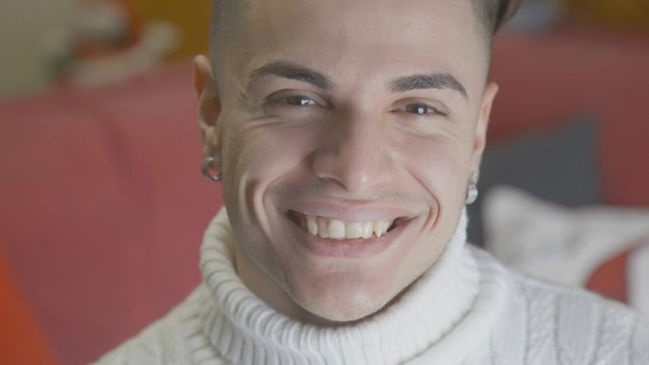 Il sorriso di Nicolas, uno dei beneficiari di Make-a-Wish