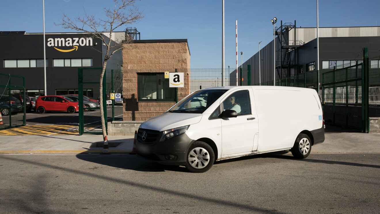 Front of Amazon Delivery Station