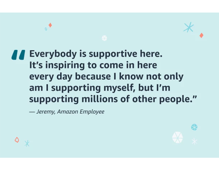 ホリデーシーズンの締めくくりに贈る、Amazonのお客様、販売事業者様の皆様、社員の皆さんへの感謝のメッセージ