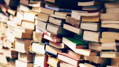 Pilha de livros