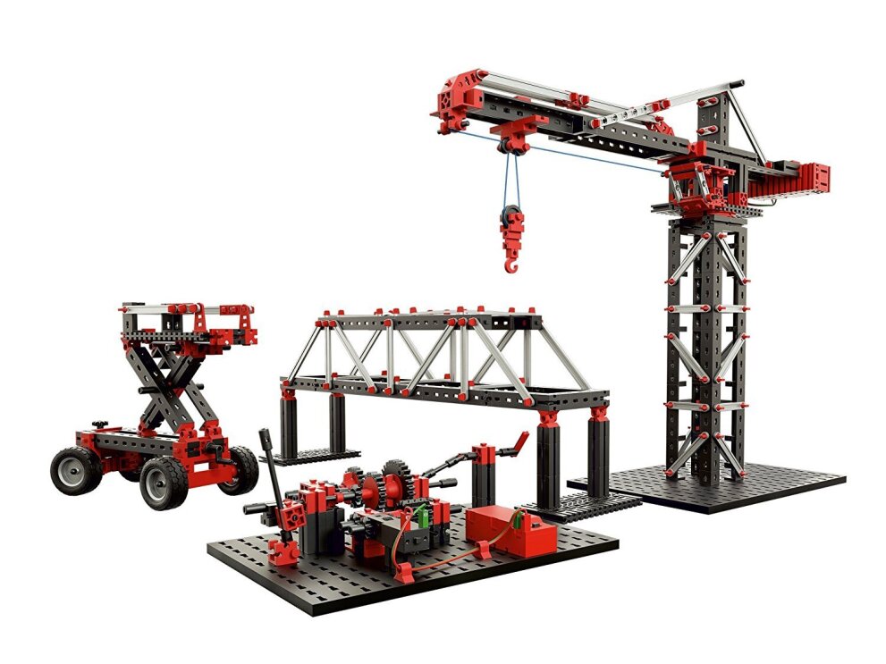 Abbildung des Baukastens von Fischertechnik, erhältlich auf Amazon.de.