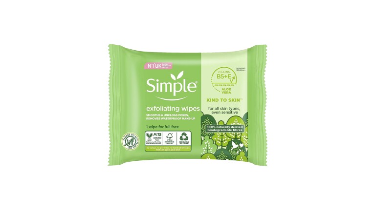 Simple Cleansing Wipes.