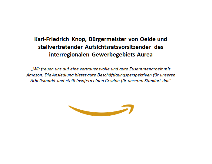 Zitate anlässlich der Eröffnung des neuen Logistikzentrums in Rheda