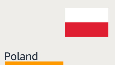 Visual with Poland's flag