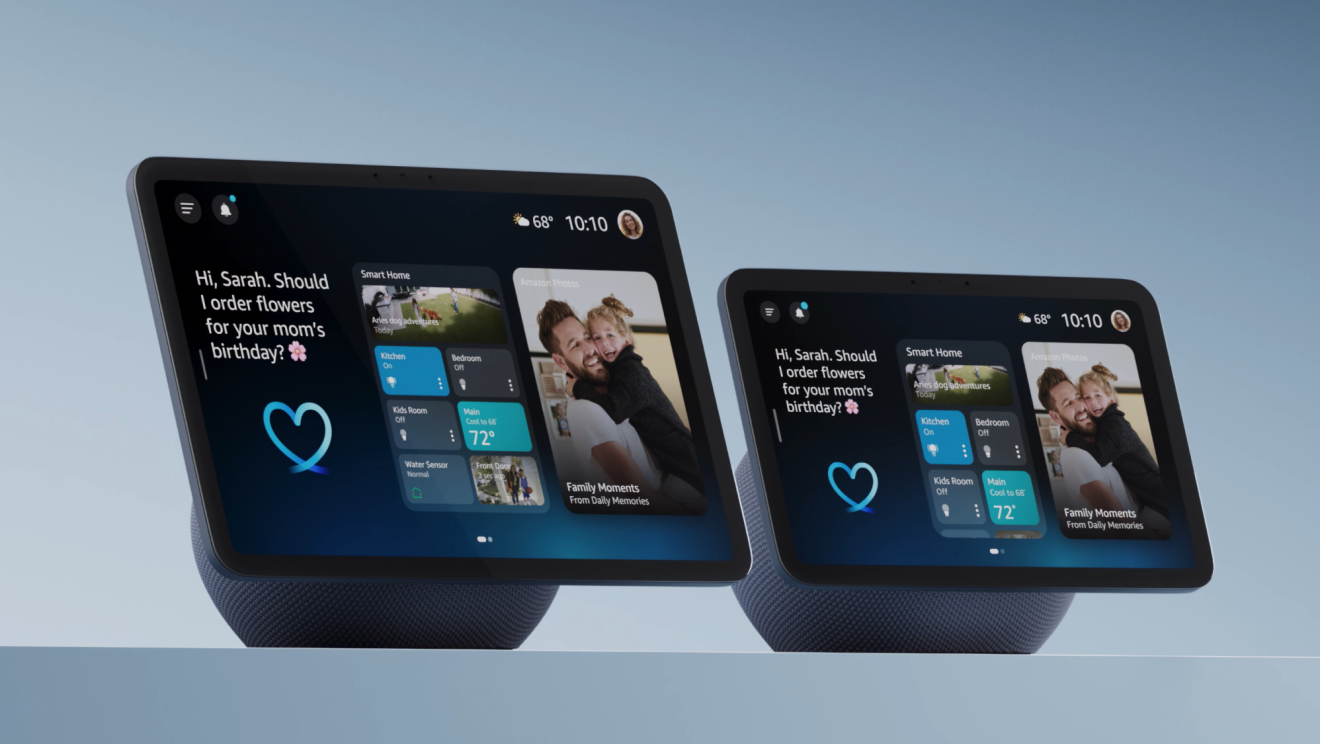 Foto: Echo Show 8 y Echo Show 11