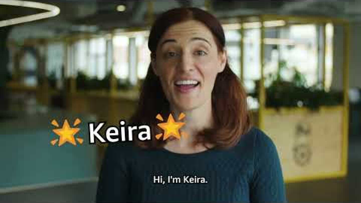 Meet Keira, Senior Program Manager, Amazon Alexa
