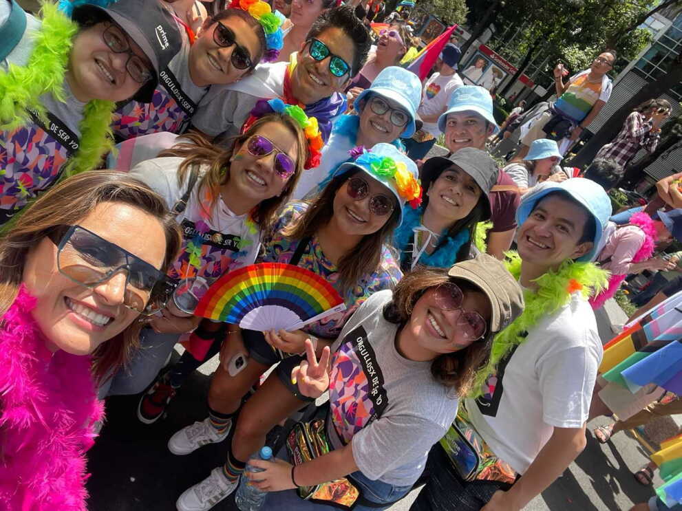 Fotos de la Gay Pride de Ciudad de México en 2024. 