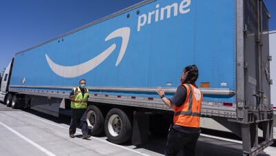 Amazon associates prepare and ship PPE to non-profits