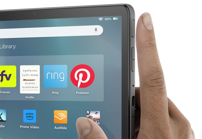 An image of Amazon's Fire Max 11 tablet.