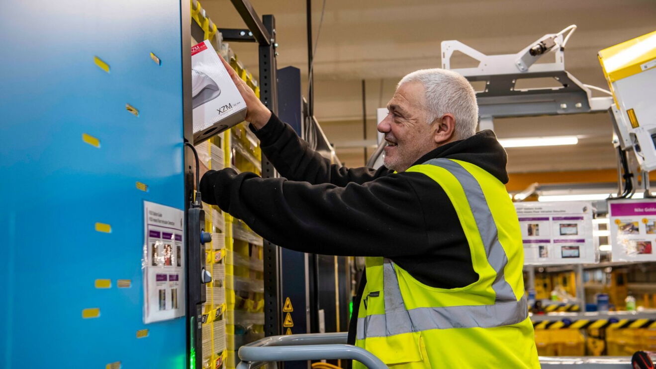 Amazon Fulfilment Centre Pick-Up Area