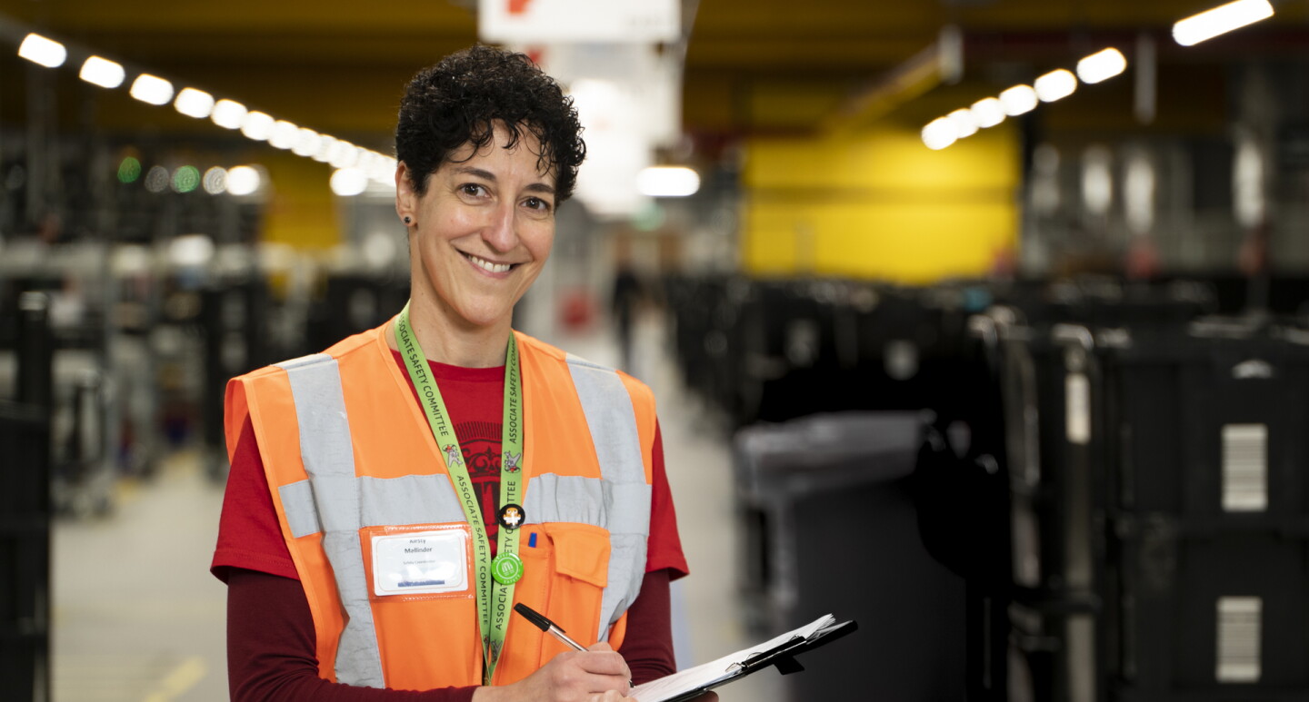 Kirsty Mallinder, a safety, health and environment technician apprentice