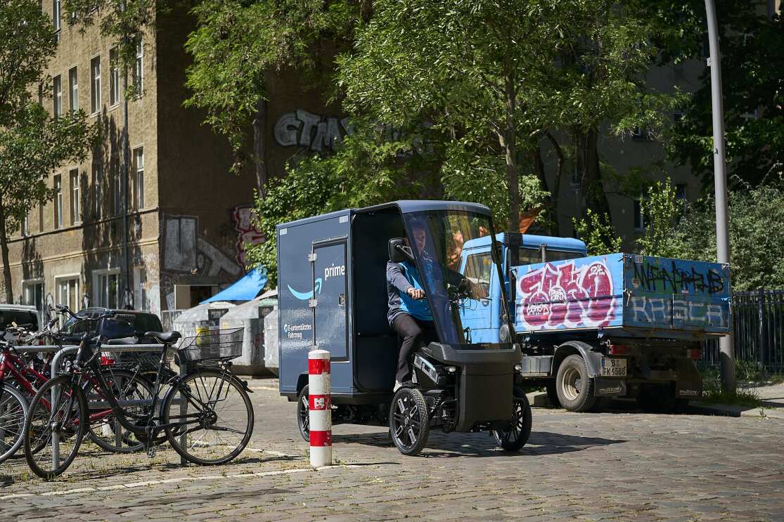 Amazon Mikromobilitäts-Zentrum Berlin 