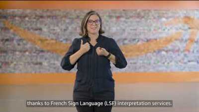 Amazon is launching a customer service in French Sign Language (LSF)