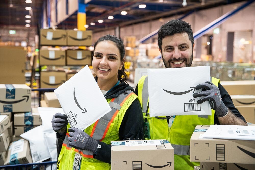 Amazon associates in our Australia fulfillment center