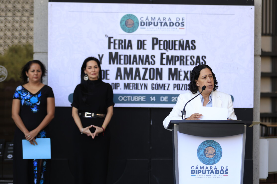 La Cámara de Diputados y Amazon Celebran la Feria de Pequeñas y Medianas Empresas 2025