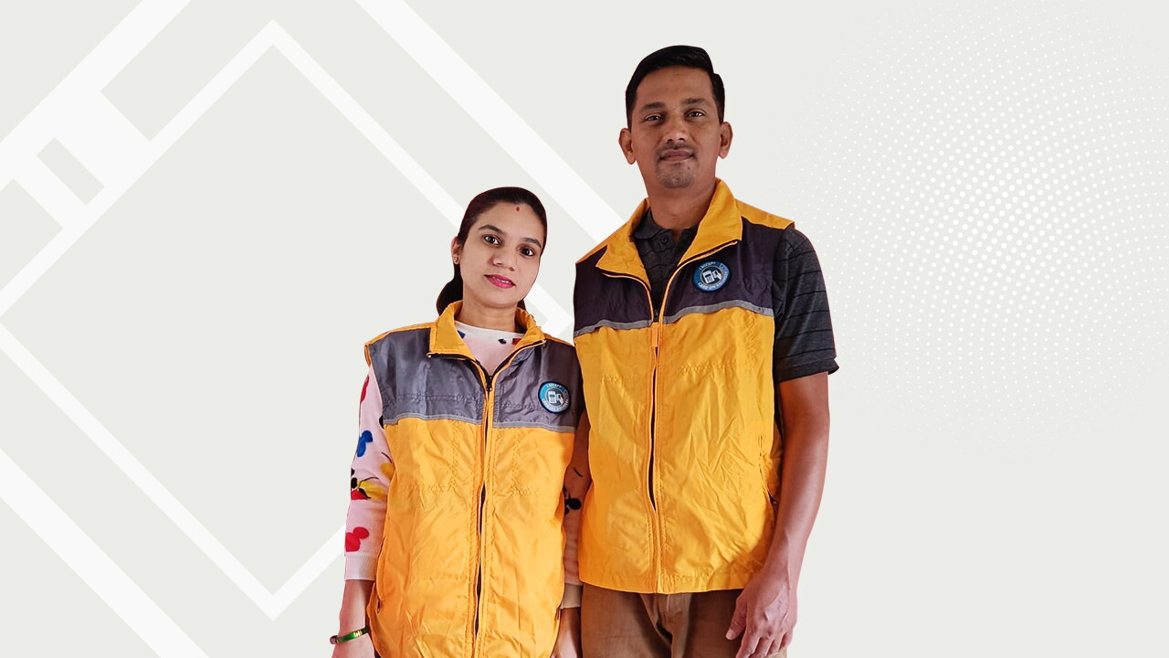 Mangesh and Dipali Mane