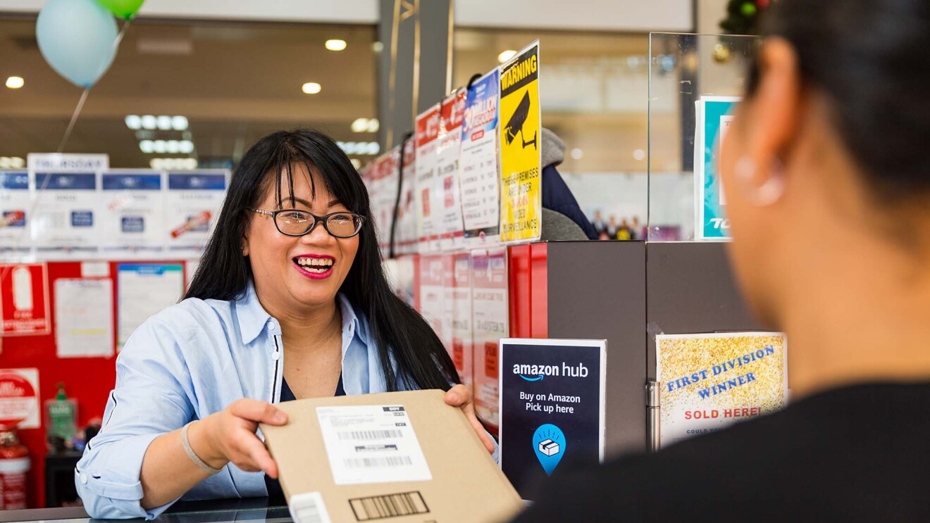 Package Pickup Point for Amazon Customers