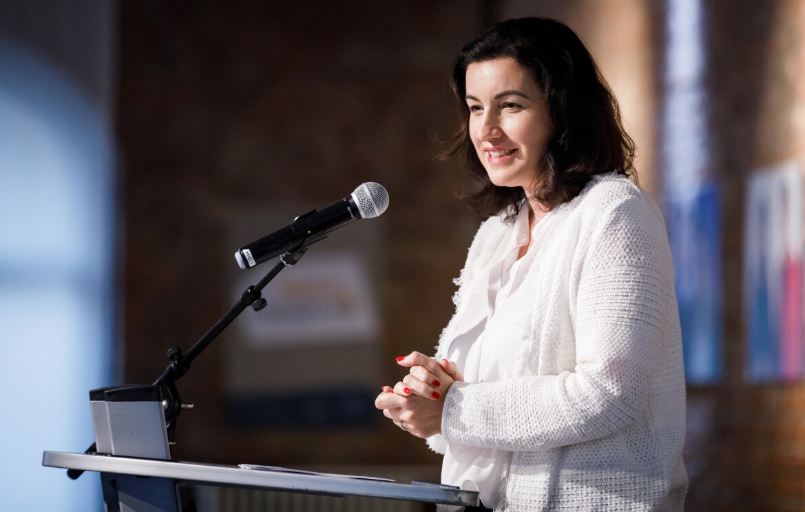 Dorothee Bär bei der digital.engagiert Preisverleihung.