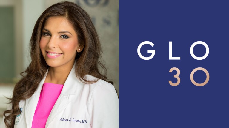 A headshot image of the founder of Glo30