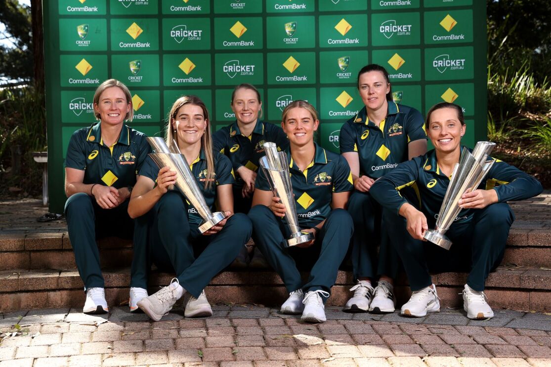 Australia team on ICC Women's T20 World Cup