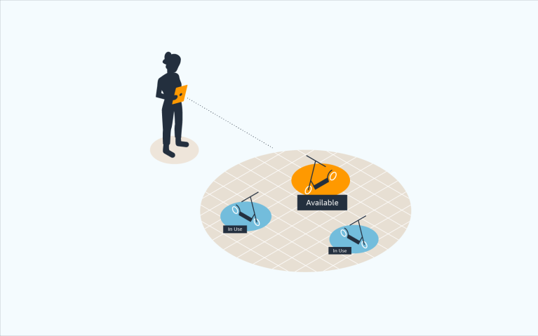 An illustration of how Amazon Sidewalk network works. 