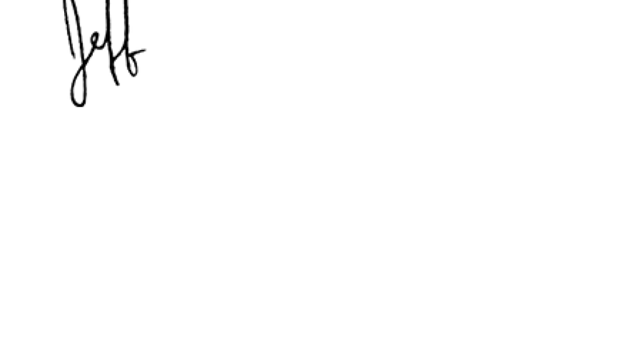 Jeff Bezos Signature