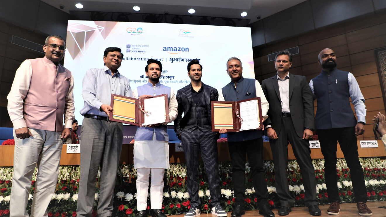 Amazon's collaboration with Ministry of Information & Broadcasting