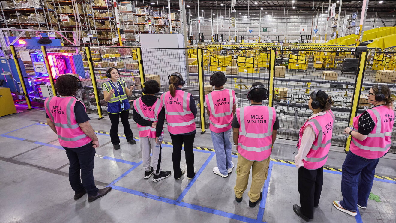 Free Amazon fufilment centre tours now open in Melbourne