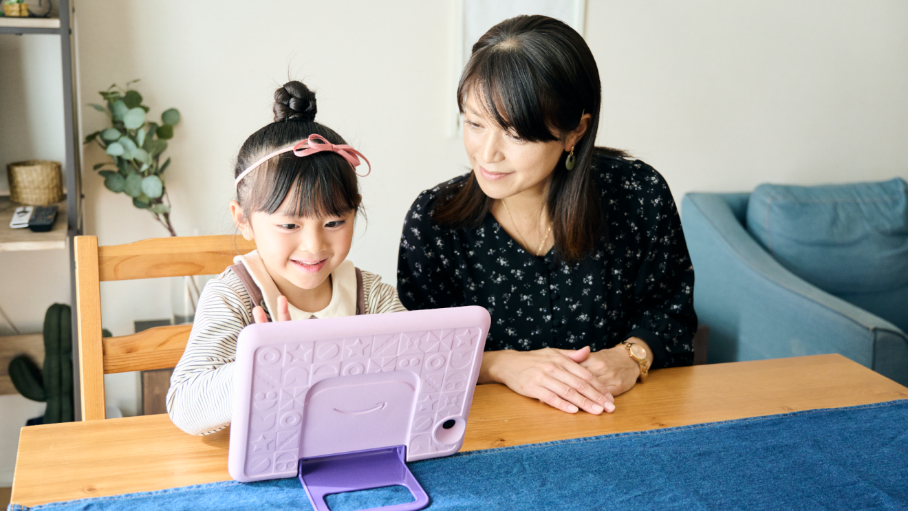 Amazon Kids+の豊富なコンテンツとFireキッズモデルで子どもの「創作」意欲を刺激し、親子時間をさらに充実させよう