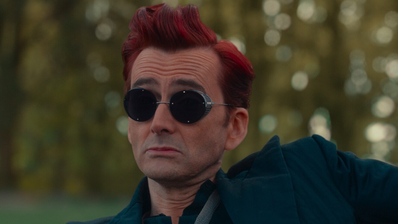 A scene from the Amazon Original show "Good Omens" Season Two.