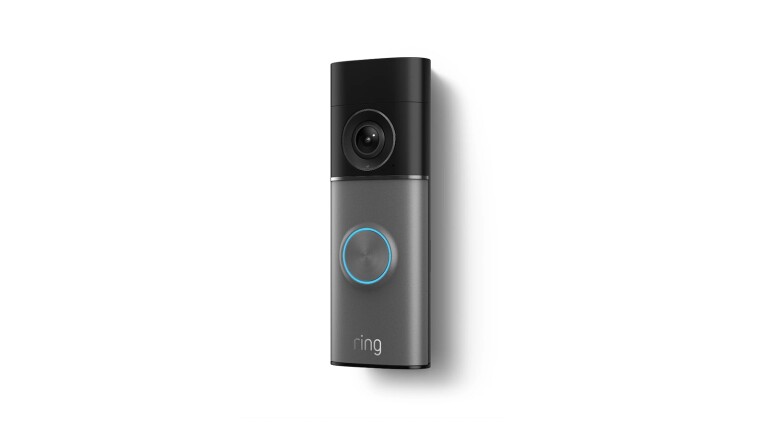 Wired Video Doorbell Pro at and angle
