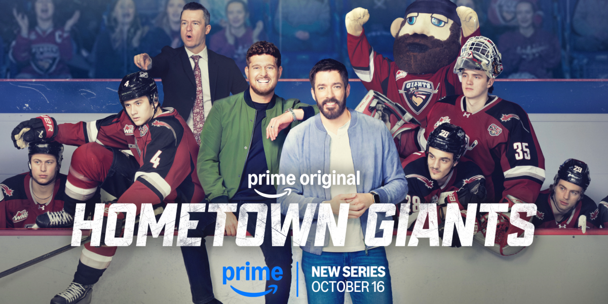 Michael Bublé and Drew Scott strive for hockey glory in Prime Video docuseries 'Hometown Giants,' coming October 16