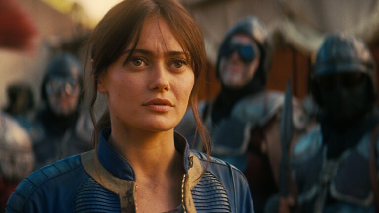 Ella Purnell as Lucy in Amazon Prime's Fallout