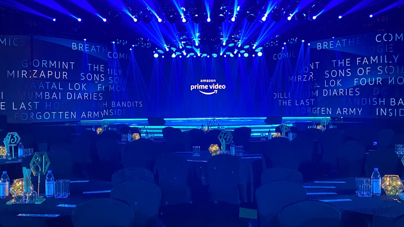 PV event Mumbai - stage shot