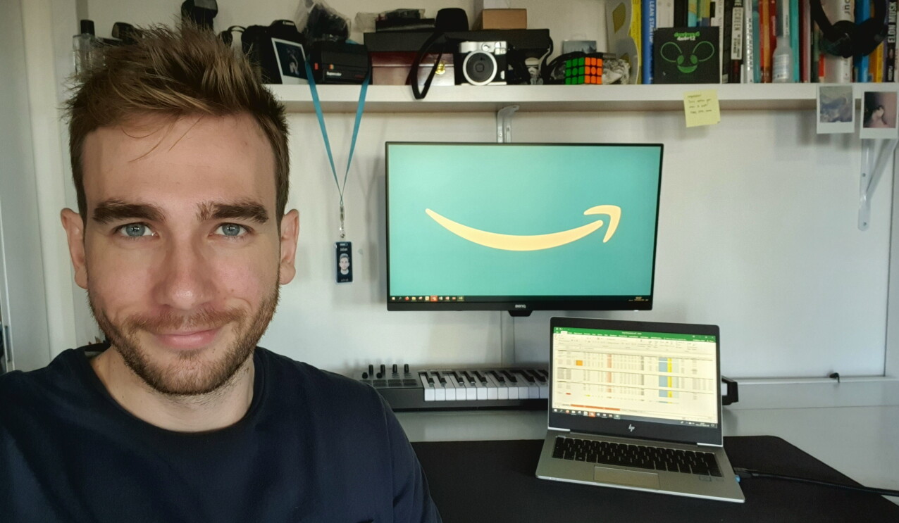 Julien, student joining Amazon's program