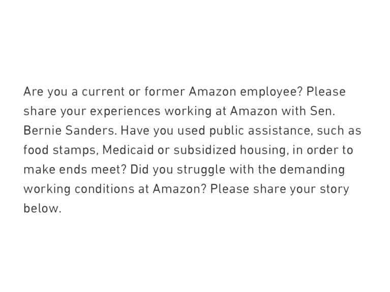 Copy from a tweet shared by Senator Bernie Sanders on August 28, 2018.