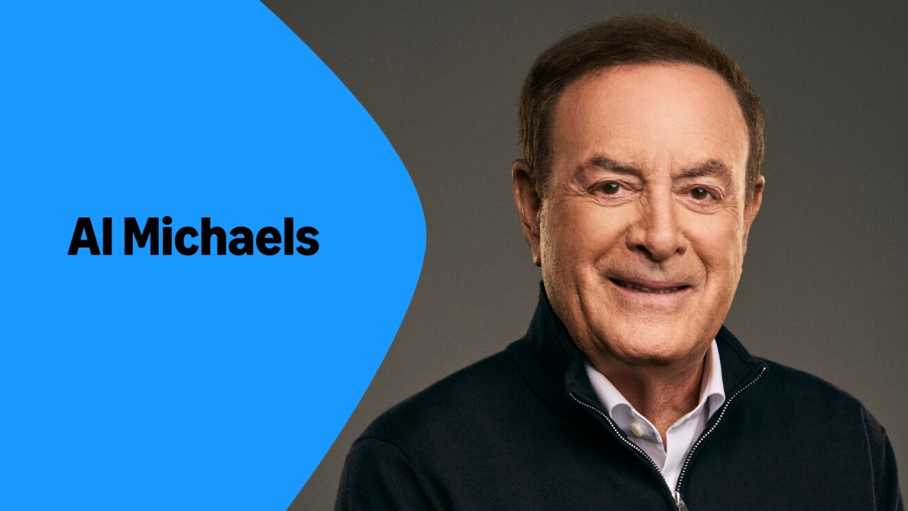 Headshot of Al Michaels for Prime Video's Thursday Night Football broadcast team.
