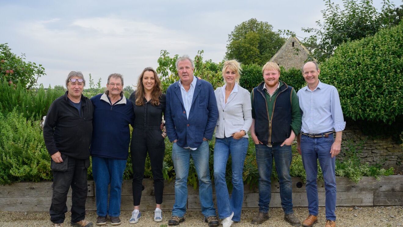 About Amazon Inline-Alan_Townsend_Gerald_Cooper_Annie_Gray_Jeremy_Clarkson_Lisa_Hogan_Kaleb_Cooper_Charlie_IrelandClarkson's_Farm_series_4_(Ellis_O'Brien_Prime_Video)__3000