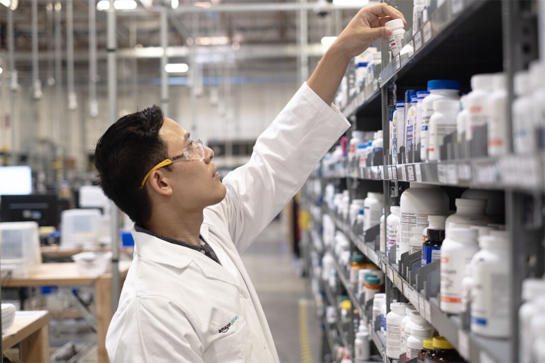 An image of Andrew Vo, an Amazon pharmacist. 