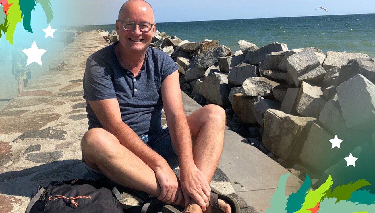 Urlaubsfoto von Peter am Meer