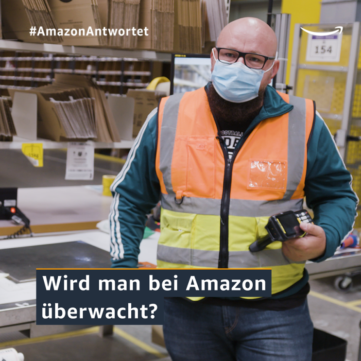 Überwacht Amazon die Mitarbeiter:innen? 