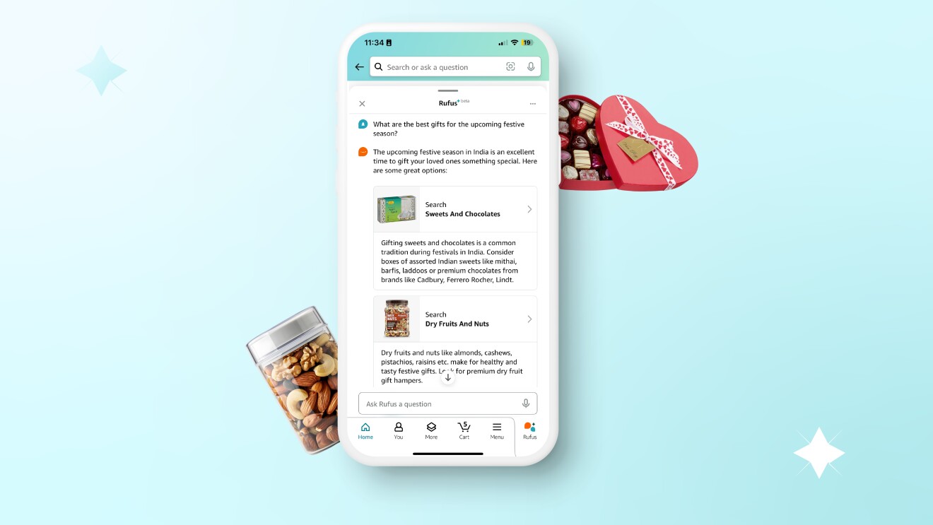Amazon India announces the launch of Rufus