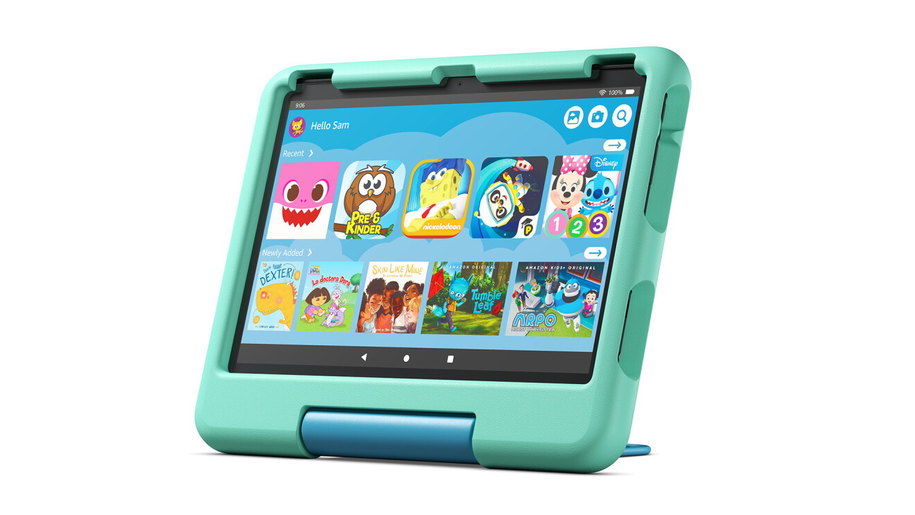 An image of an Amazon Kids device.
