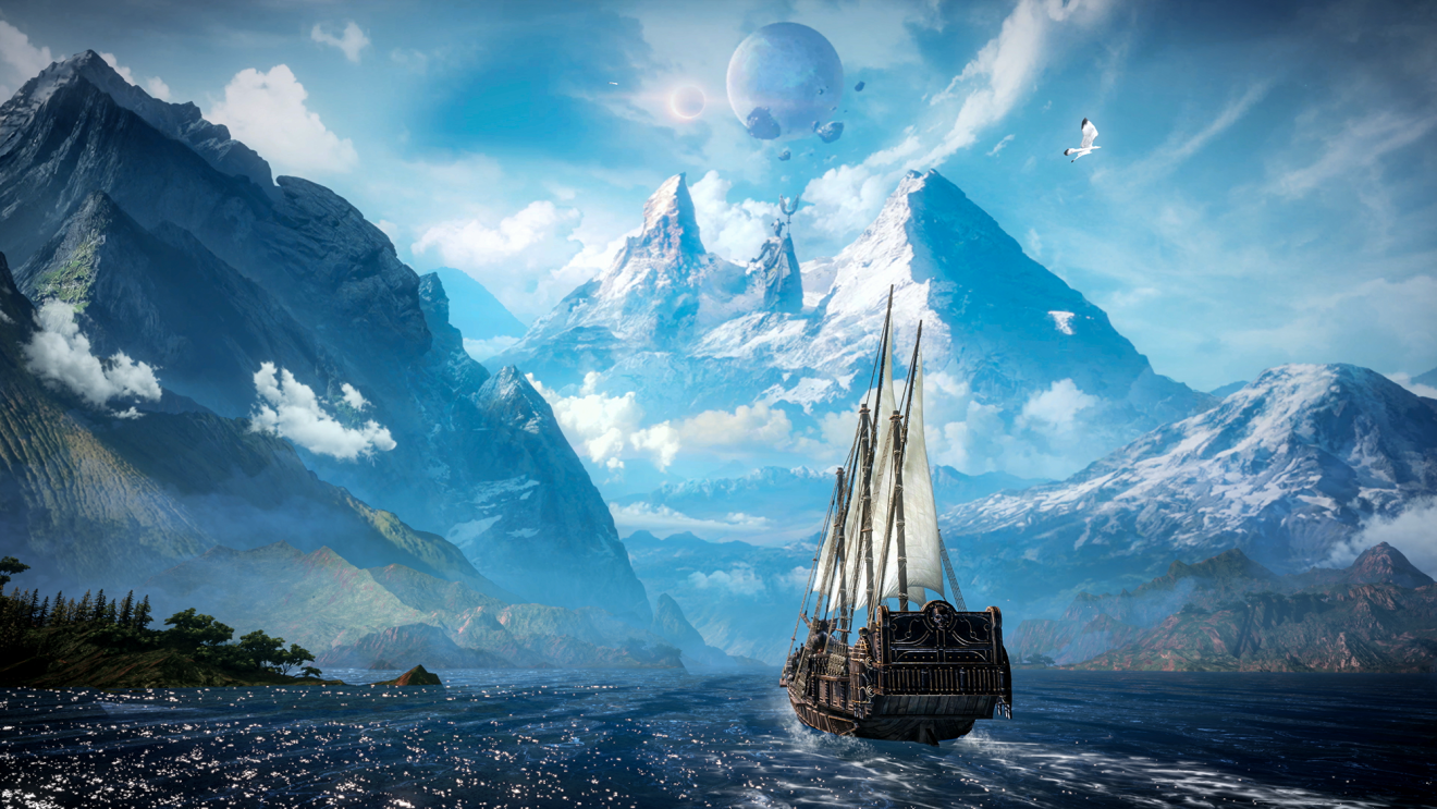 A still image from the new 'LostArc' massive multi-player game on Steam