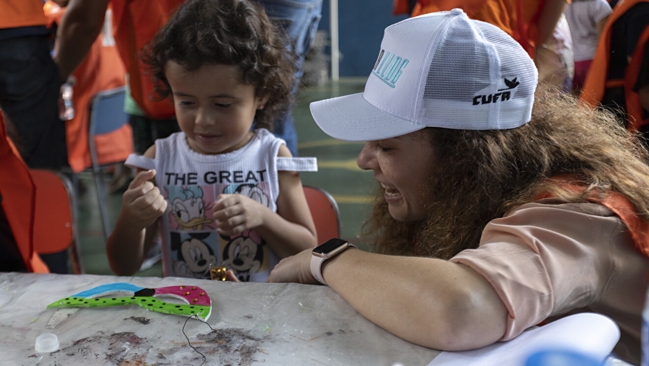 Voluntários da Amazon em Paraisópolis