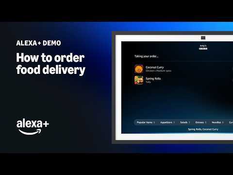 Demo: New Alexa+ feature makes ordering delivery easy