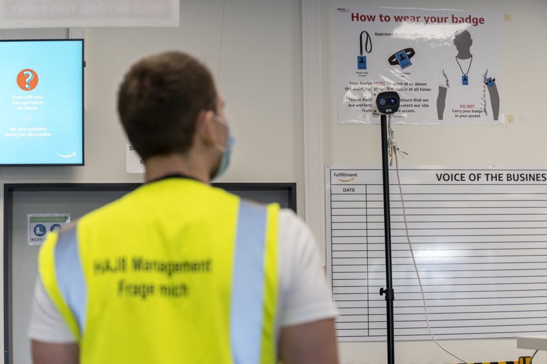 Maßnahmen in den Amazon Logistikzentren während der Corono-Krise