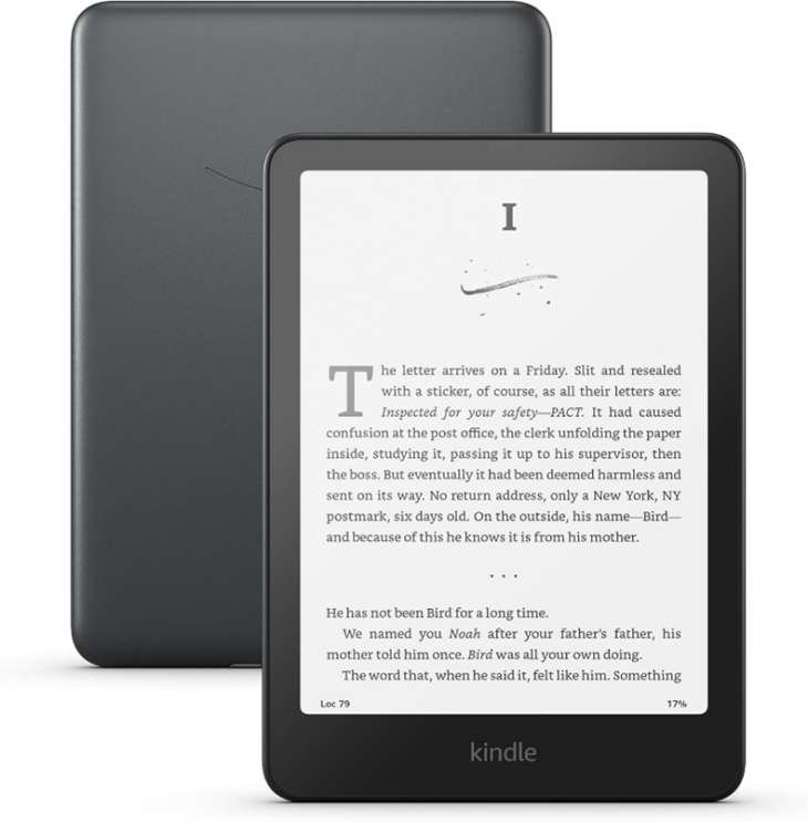 A kindle 