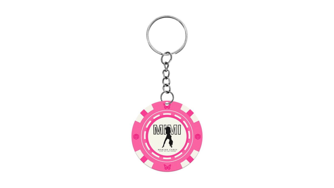 An image of Mariah Carey’s new Las Vegas residency merchandise.